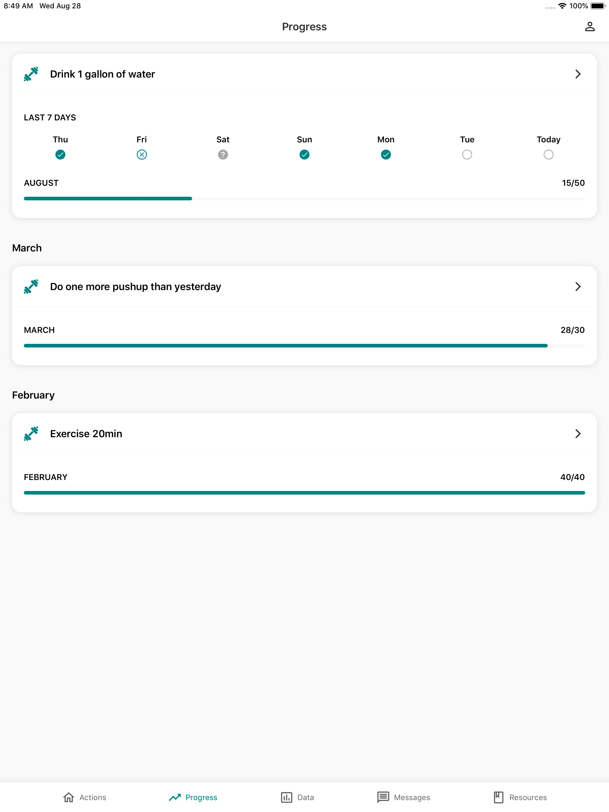 TRIUMPH NUTRITION screenshot 6