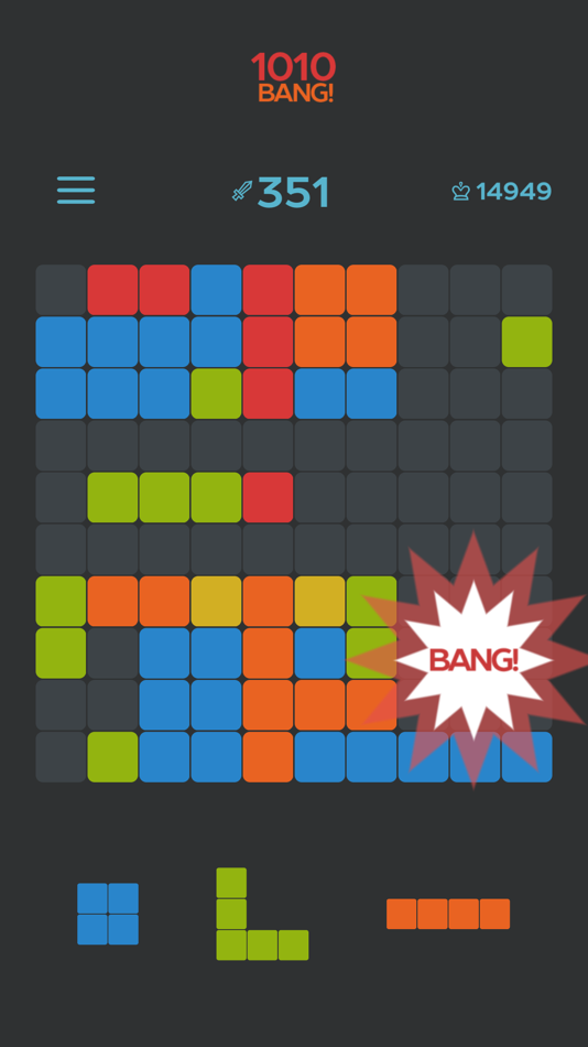 #1. 1010 Bang! (iOS) 由: Abyrvalg Software