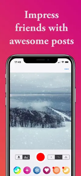 Game screenshot Flakes - AR Video Effects hack