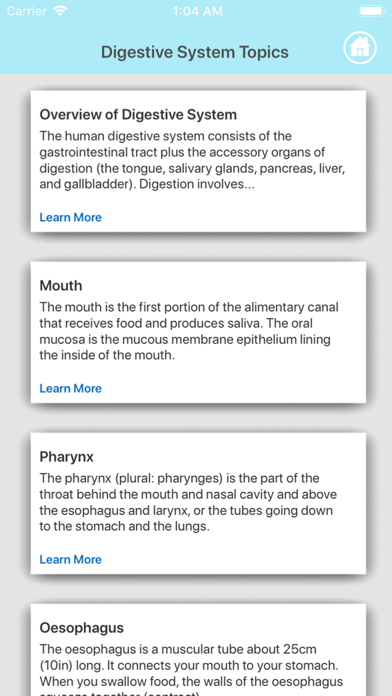 Learn Digestive System screenshot 3