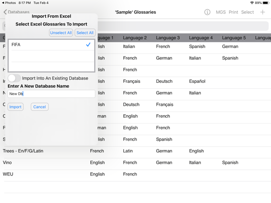 interplex iPad screenshot