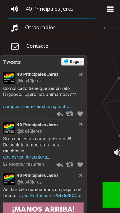 Screenshot #2 pour 40 Principales Jerez