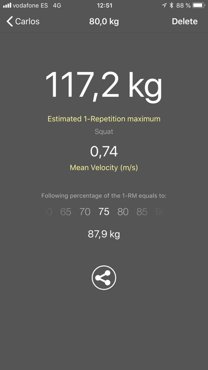 My Lift: Measure your strength screenshot-3