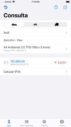 Car Ad - Tabela FIPE screenshot 1