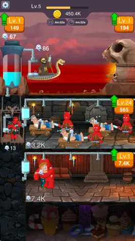 Game screenshot Idle Hell Party mod apk