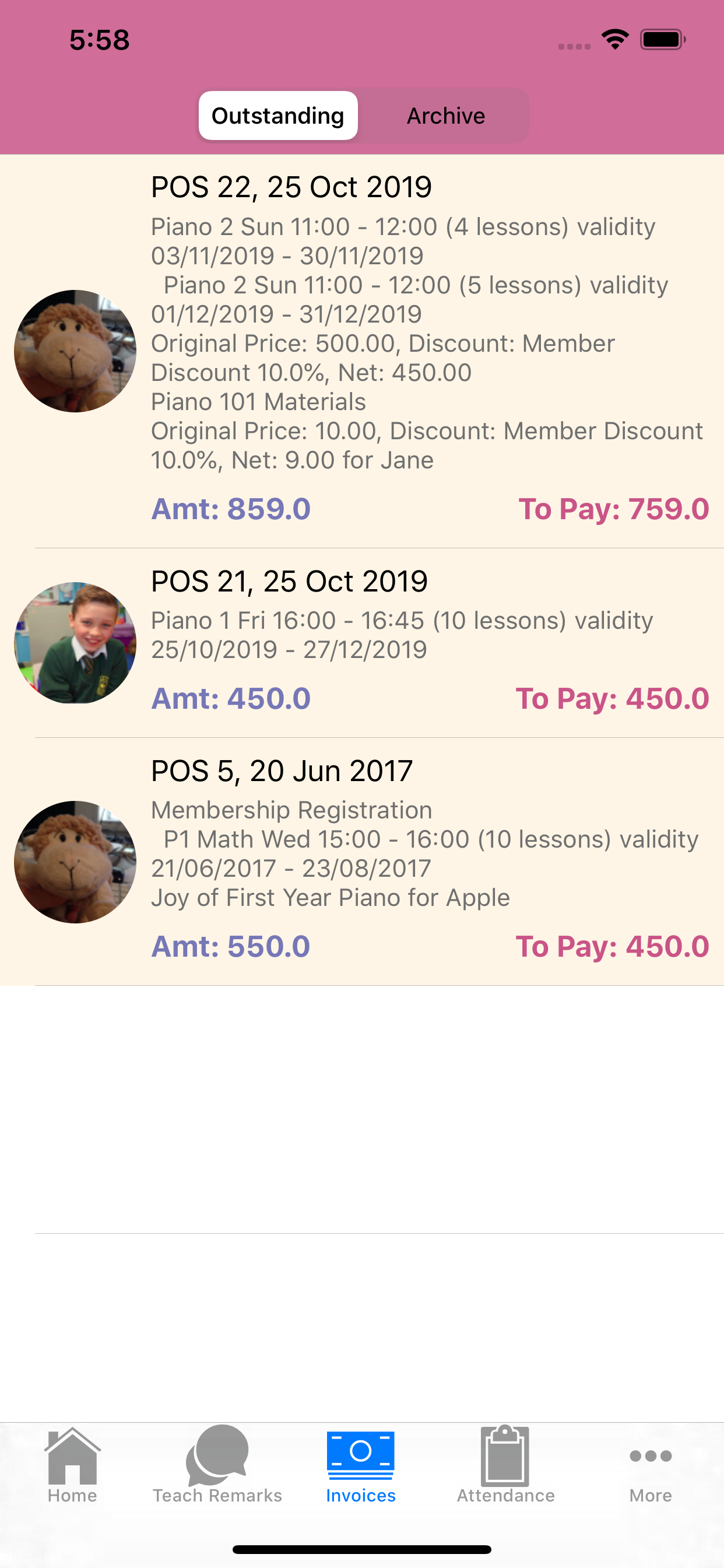 StudentLogic ParentsApp