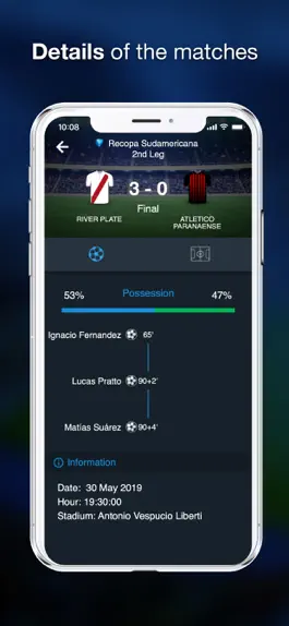 Game screenshot Scores Southamerican soccer hack