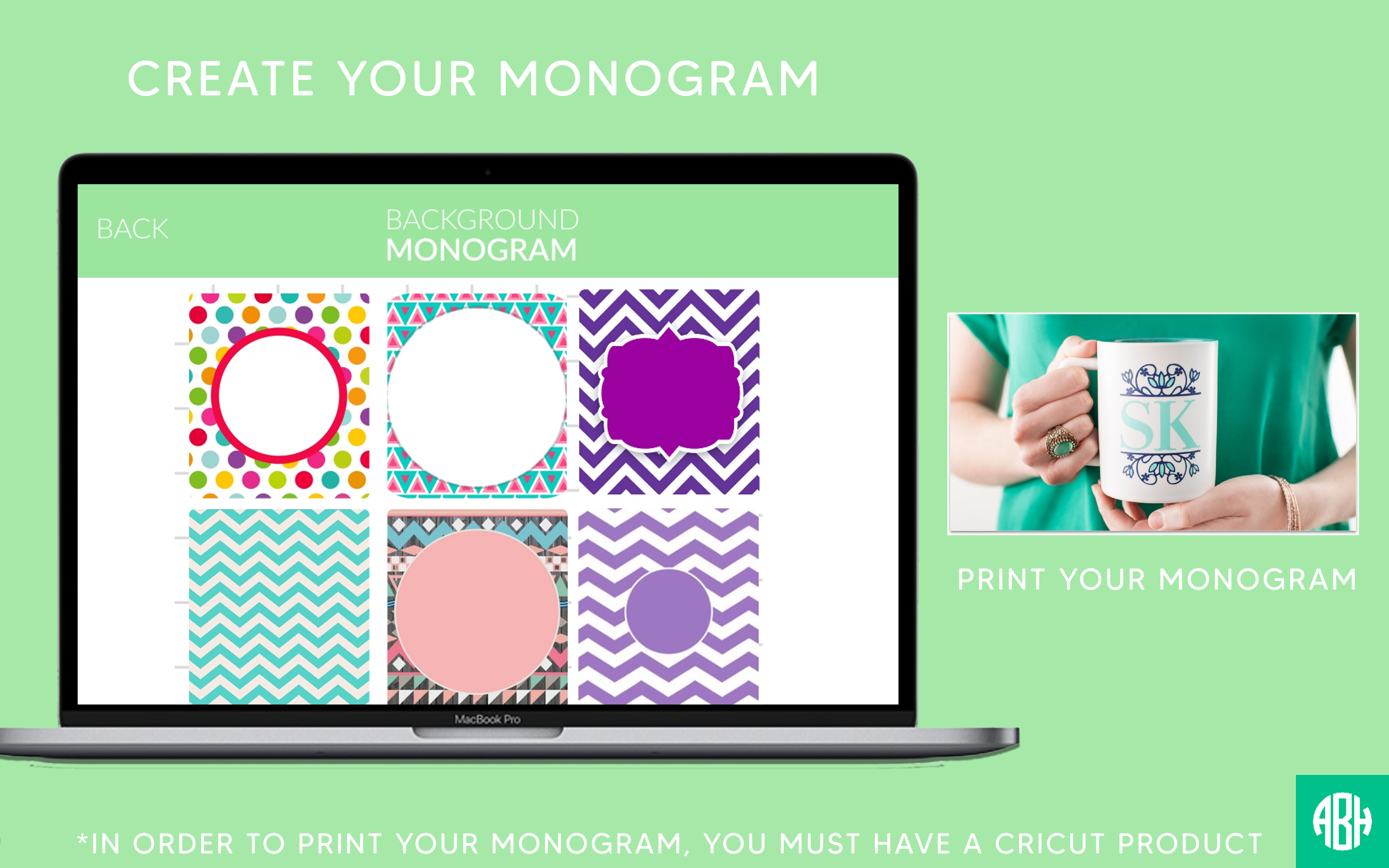 Monograms for Cricut