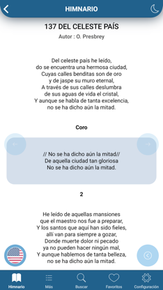 Himnario Lldm Inglés - Español screenshot 2