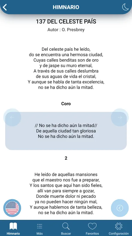 Himnario Lldm Inglés - Español screenshot 2 of 10