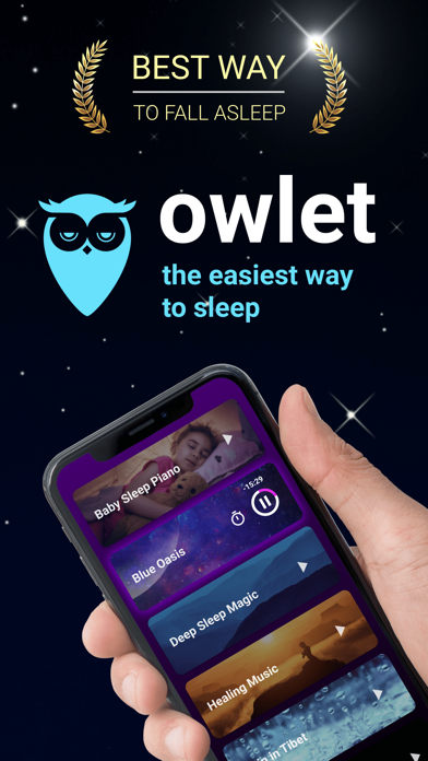Owlet: Sleep Sounds & Noise iPhone screenshot