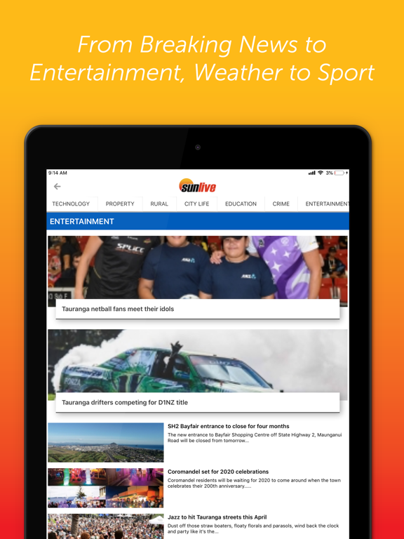 Screenshot #5 pour SunLive NZ