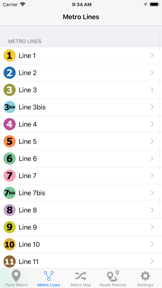 Europe's Subway & Metro lines screenshot