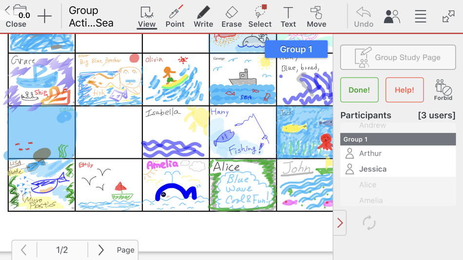#2. MetaMoJi ClassRoom (iOS) 由: MetaMoJi Corporation