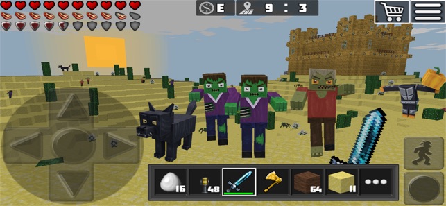 Planet Craft: Mine Block Craft with Skins Export to  Minecraft::Appstore for Android