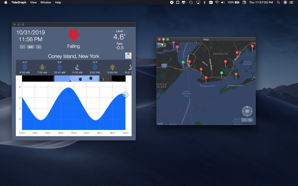 #1. Tide Graph (macOS) 由: Brainware LLC
