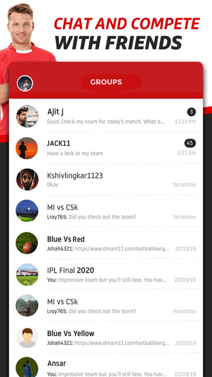 Dream11 Fantasy Sports screenshot-4