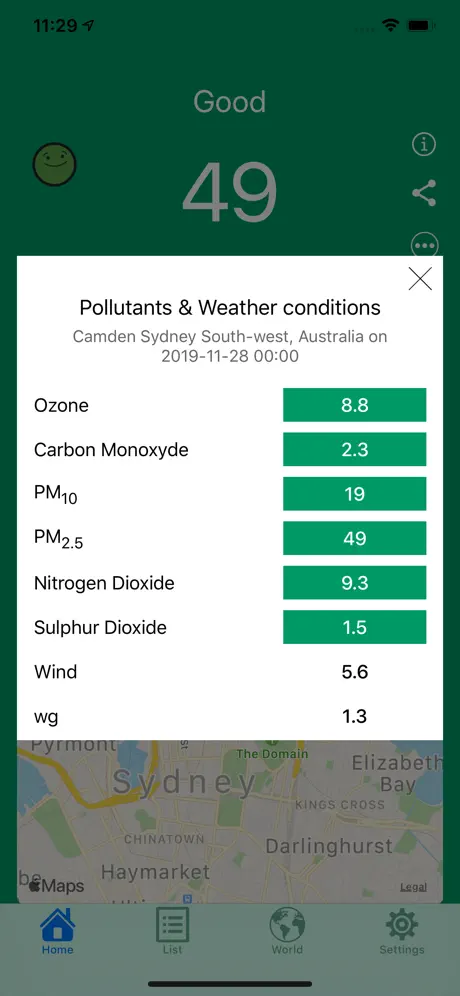 Check Air Quality Index - AQI