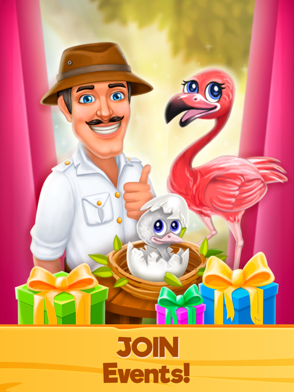 Zoo Rescue: Match 3 & Animals iPad screenshot 4 - Games app