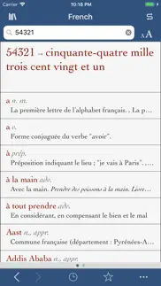 ultralingua french iphone screenshot 3