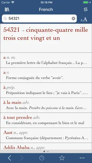Ultralingua French screenshot 3