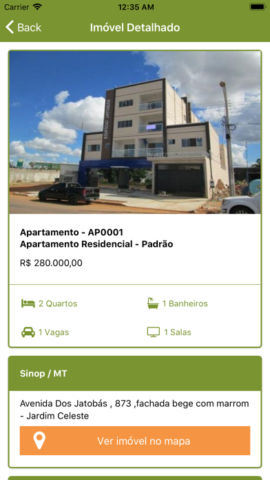 Imobiliaria Nova Capital Screenshot