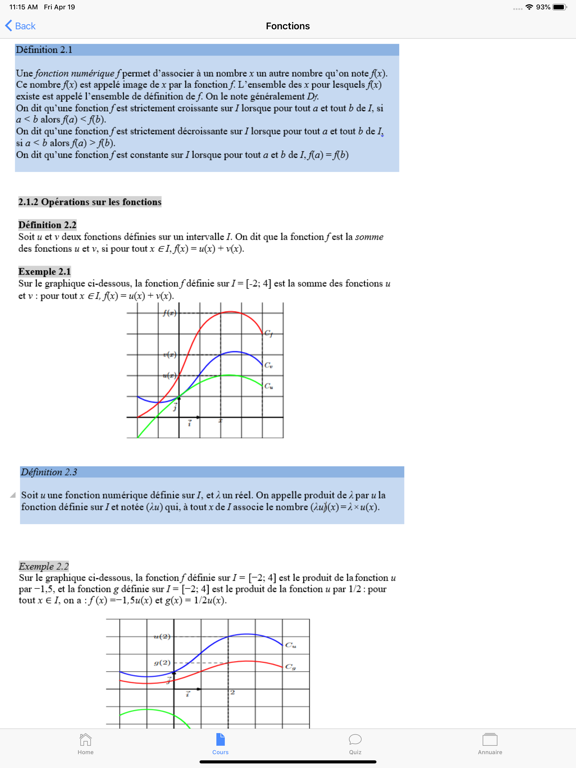 Screenshot #5 pour Maths Terminale ES