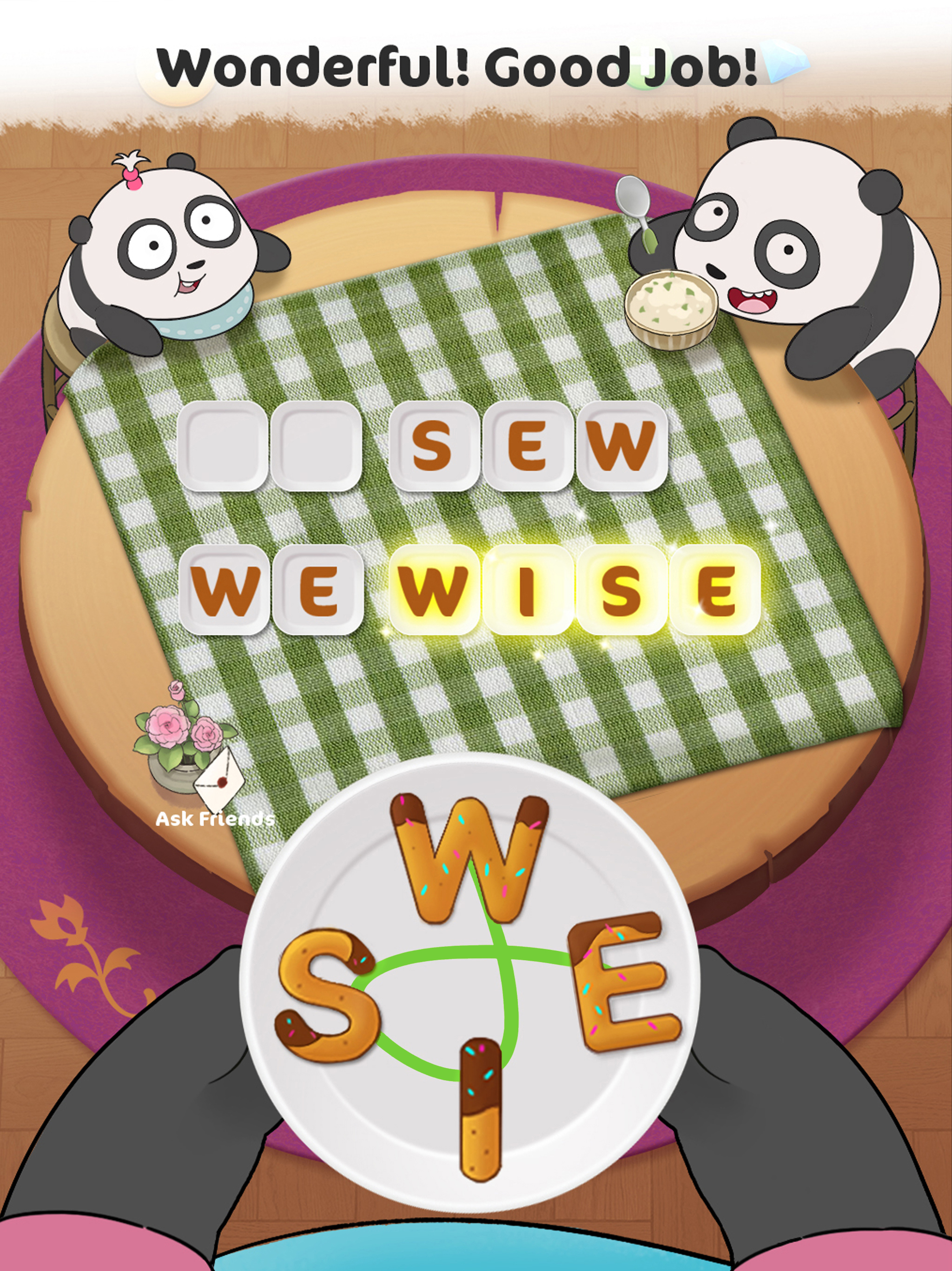 Word Panda Farm