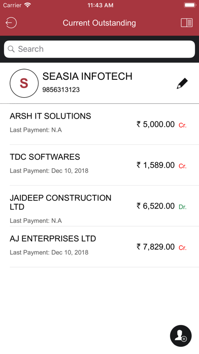 Screenshot #2 pour Easy Ledger