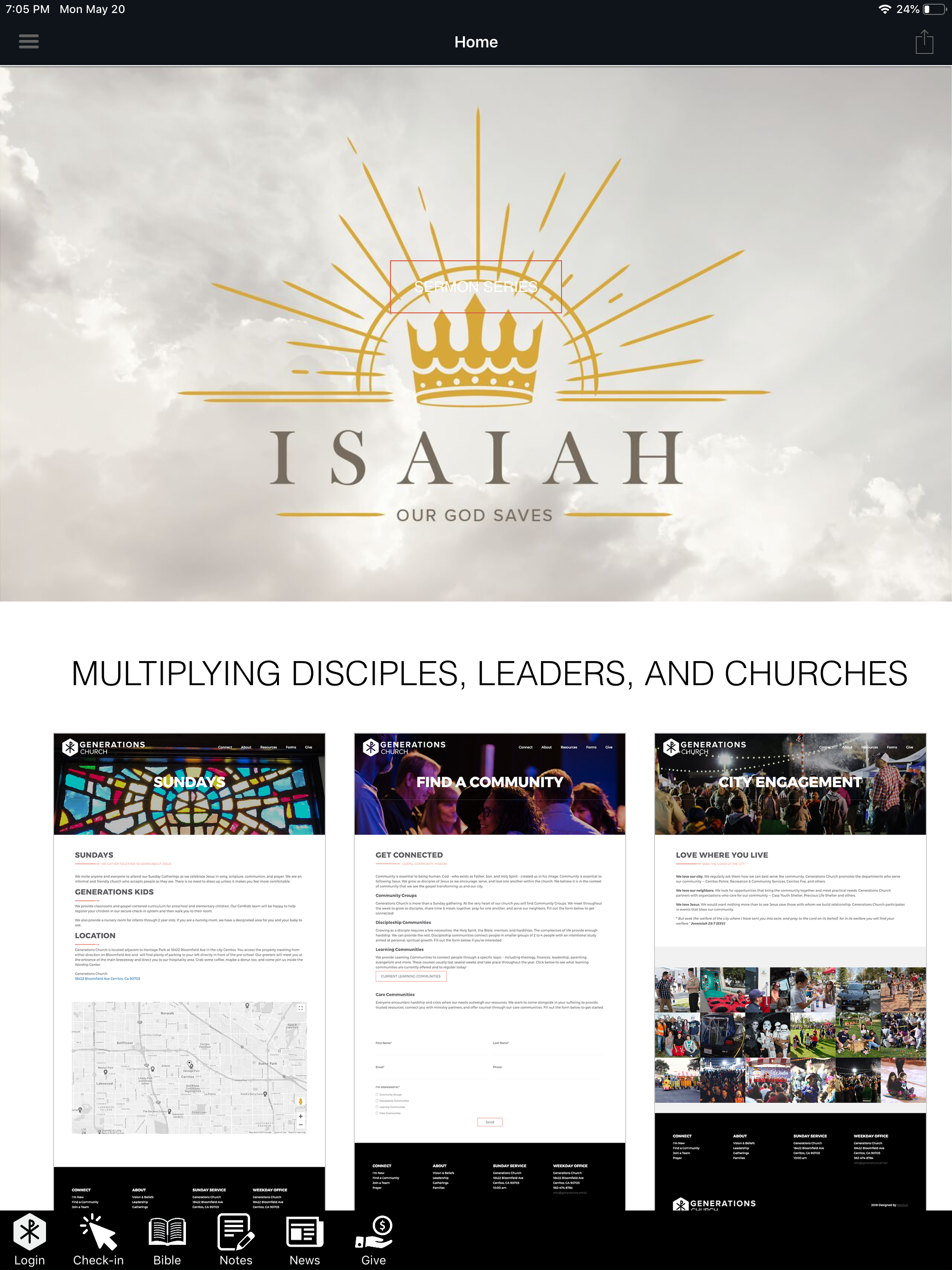 Generations Family Church screenshot 8