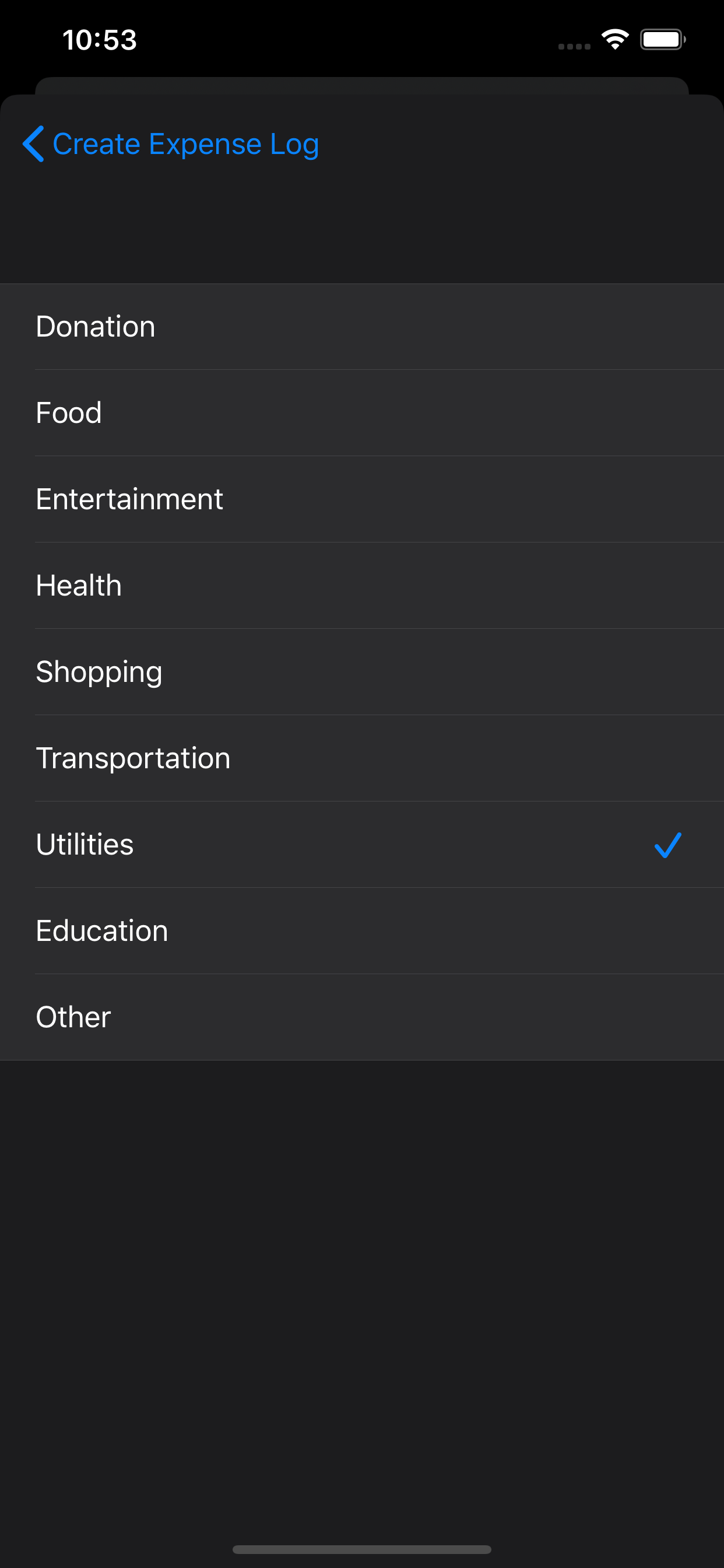 iSave - Expense Tracker