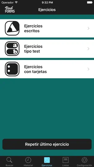 Captura de pantalla de Verbos Italianos Y Conjugación en iPhone 6