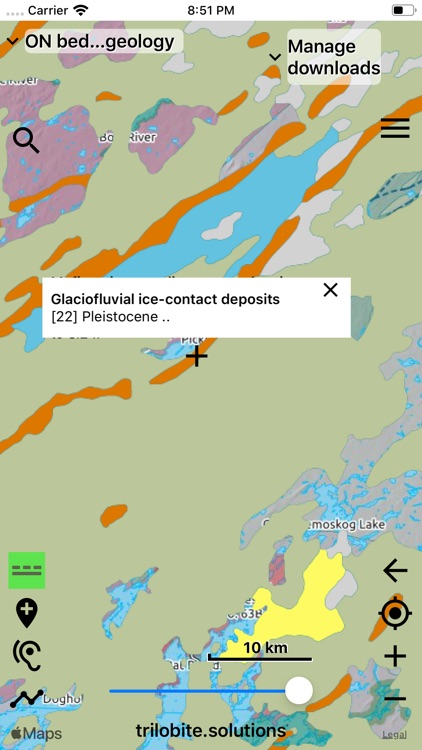 Ontario field geology maps