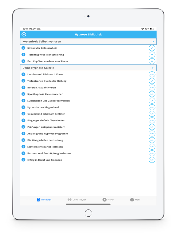 Screenshot #4 pour Dittel Hypnose App