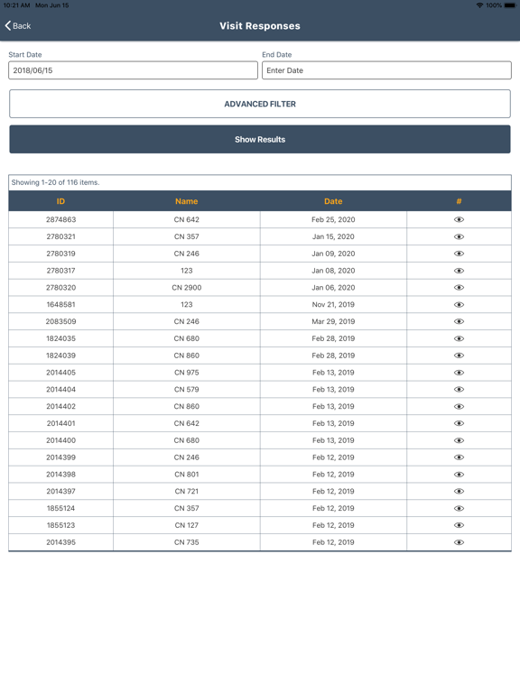 Prism Dashboard iPad screenshot 4 - Business app