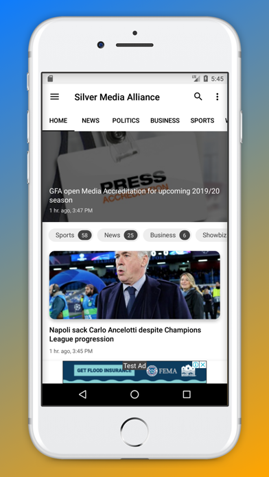 Screenshot #1 pour Silver Media Alliance