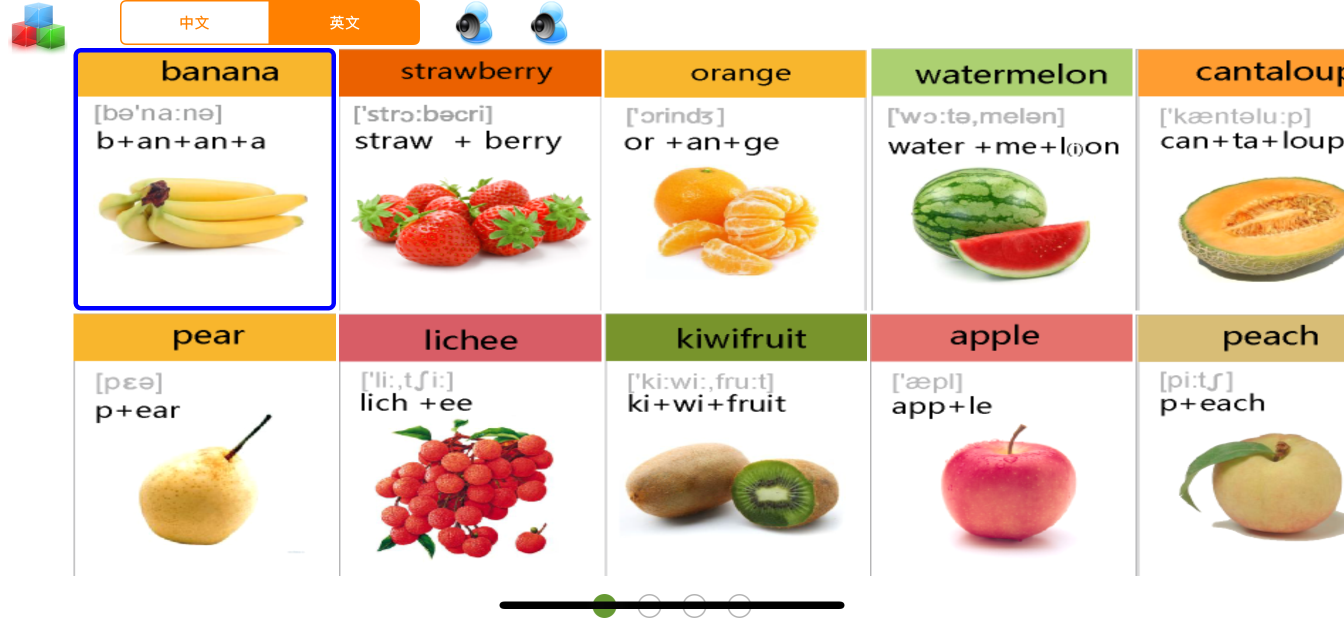 LearnChinese-fruit screenshot 3
