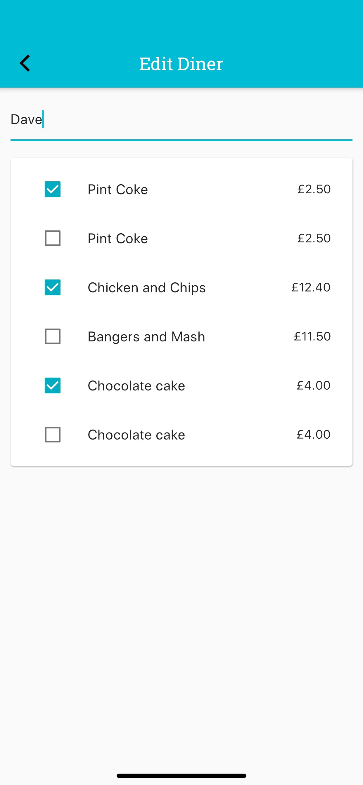 Billy - split your bill easily screenshot 3