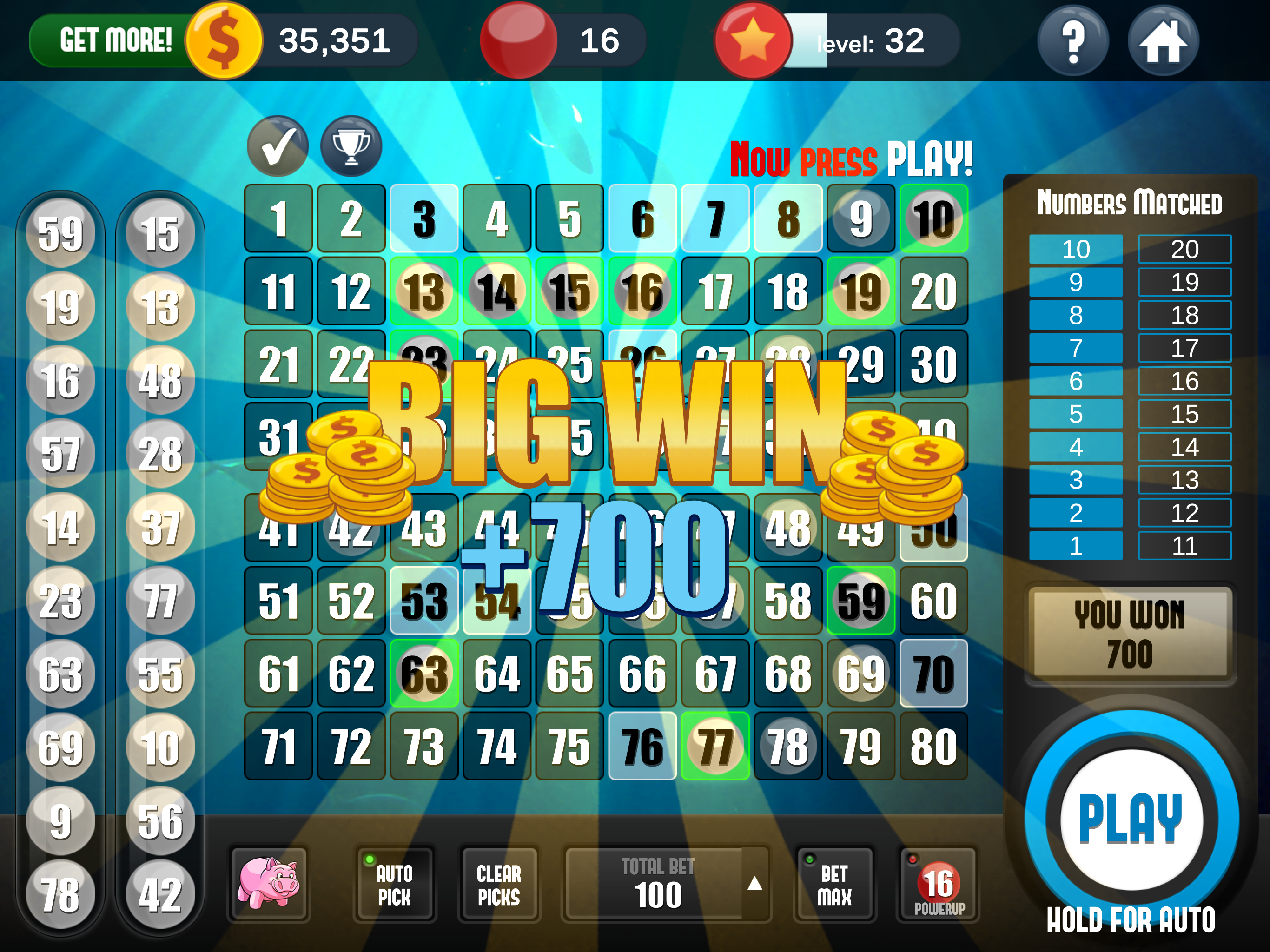 Keno - Classic Keno Game