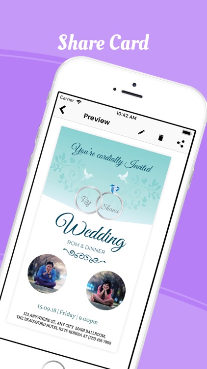 Wedding & Anniversary Card screenshot-5