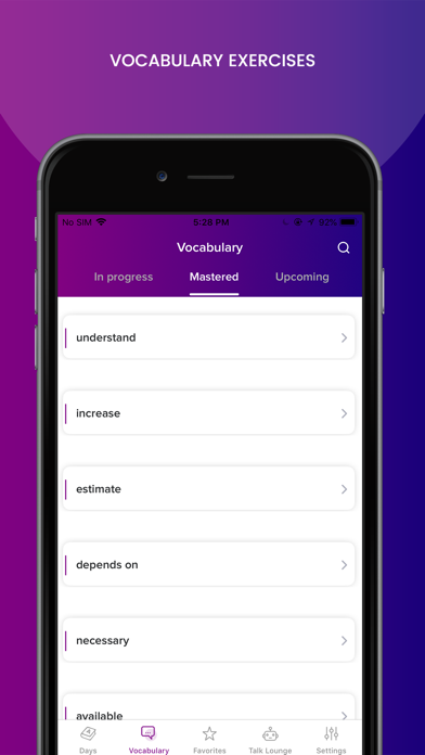 FLUENT8: Learn & Speak English screenshot