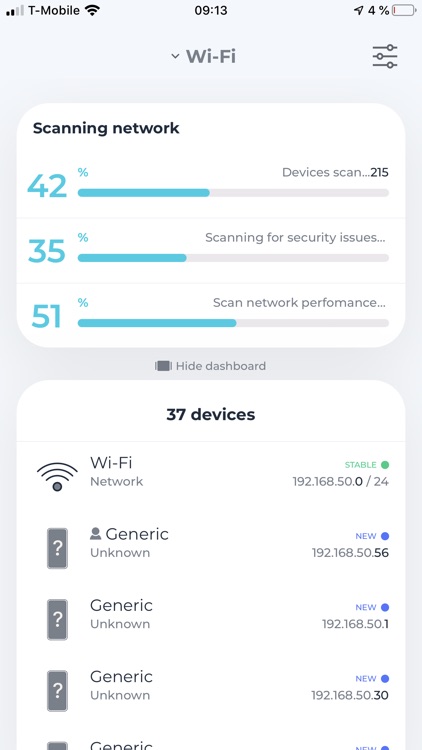 H1-WiFi network check