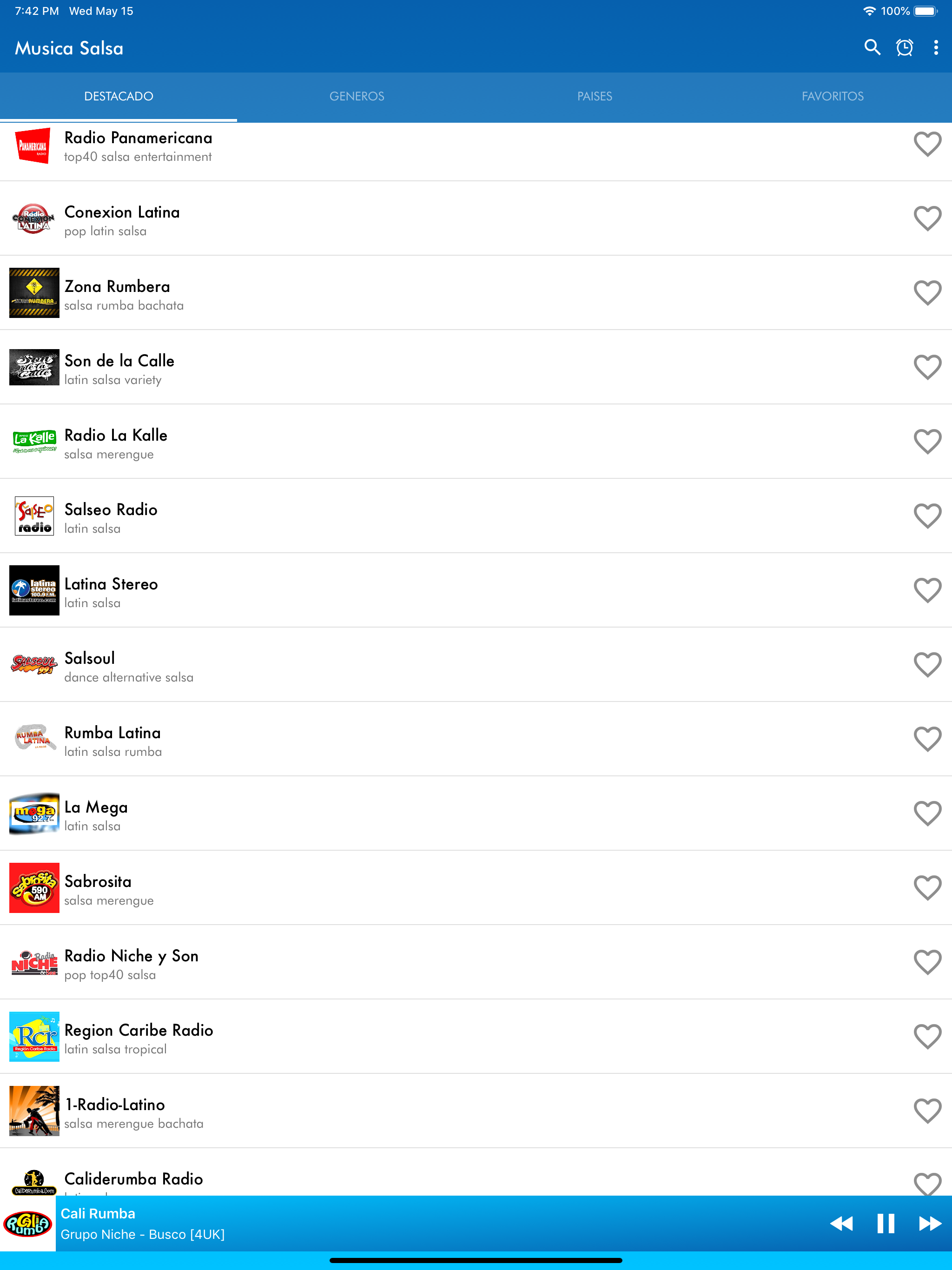 Musica Salsa screenshot 5