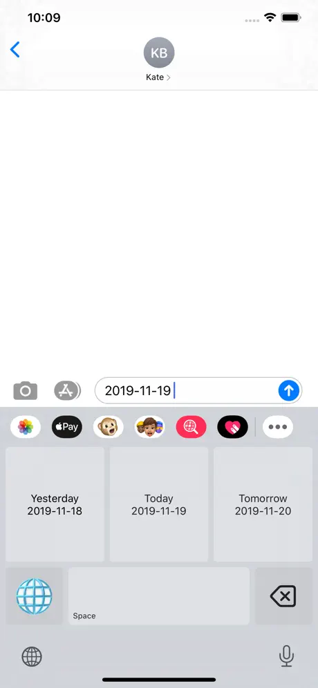 ISO 8601 Keyboard