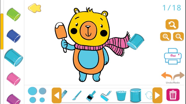 Coloring Book Paint Color Game screenshot-3