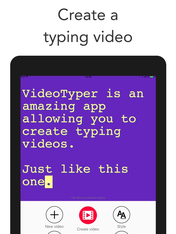VideoTyper - Typing videoのおすすめ画像2