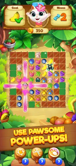 Game screenshot Tropicats: Match 3 Puzzle Game apk