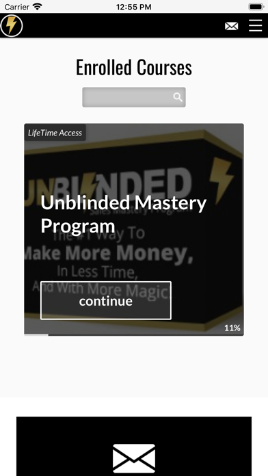 Screenshot 2 of UNBLINDED Academy App
