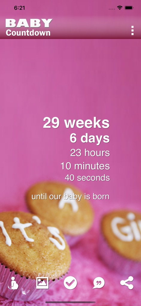 Baby Countdown • - App de Estilo de vida | MWM