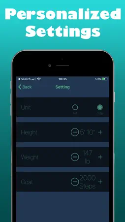 Pedometer ٞ screenshot 4